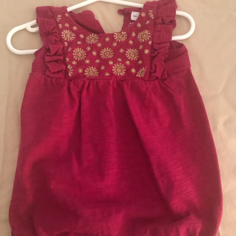 6-9 Month Tea Collection Summer Romper
